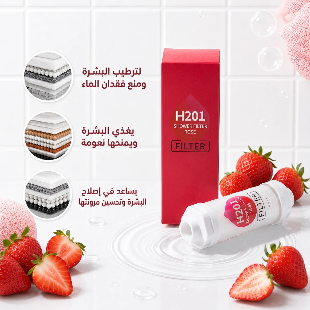 H201 Strawberry Scented Shower Filter