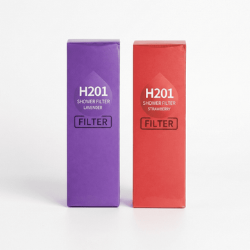 Two-Filter Shower Package with Strawberry and Lavender Scents
